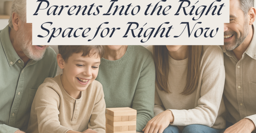 Peace of Mind Starts Here: Supporting Your Parents Into the Right Space for Right Now